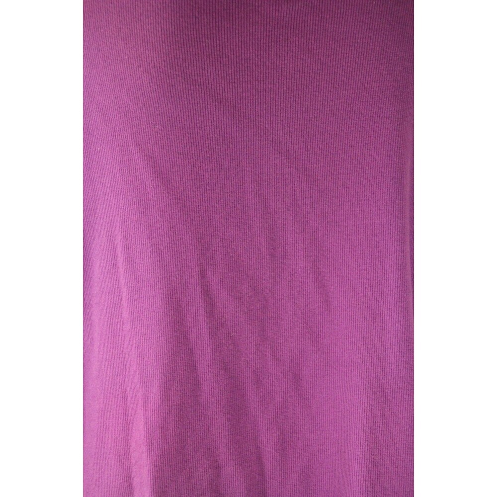 Life Is Good Size L Women's Purple 100% Cotton V Neck Long Sleeve Casual Top - Picture 8 of 10